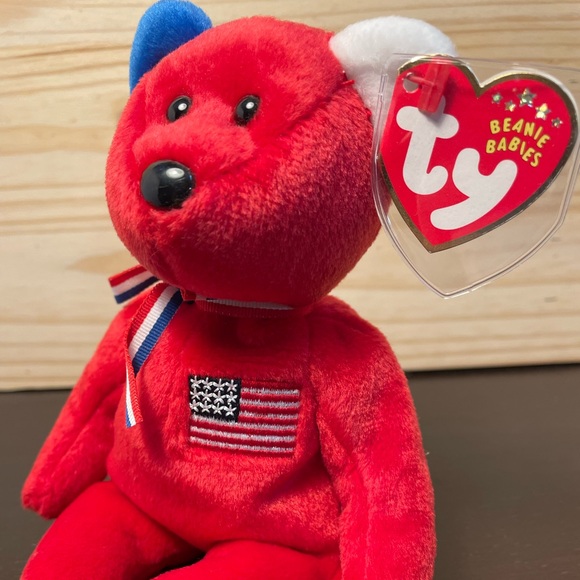 America - 9/11 Bear Ty Beanie Baby - Picture 6 of 14